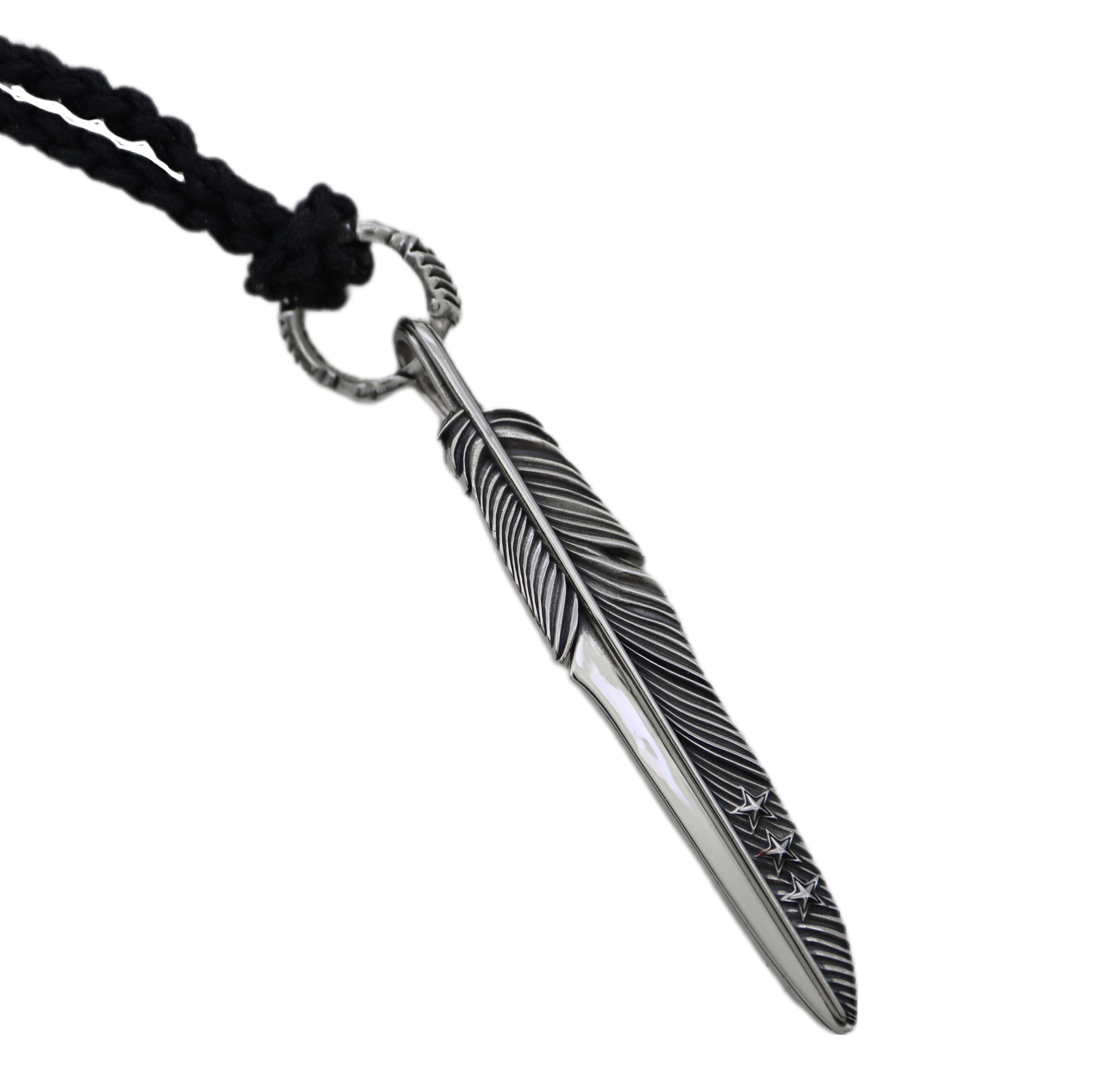 CODY SANDERSON LIMITED FEATHER PENDANT-