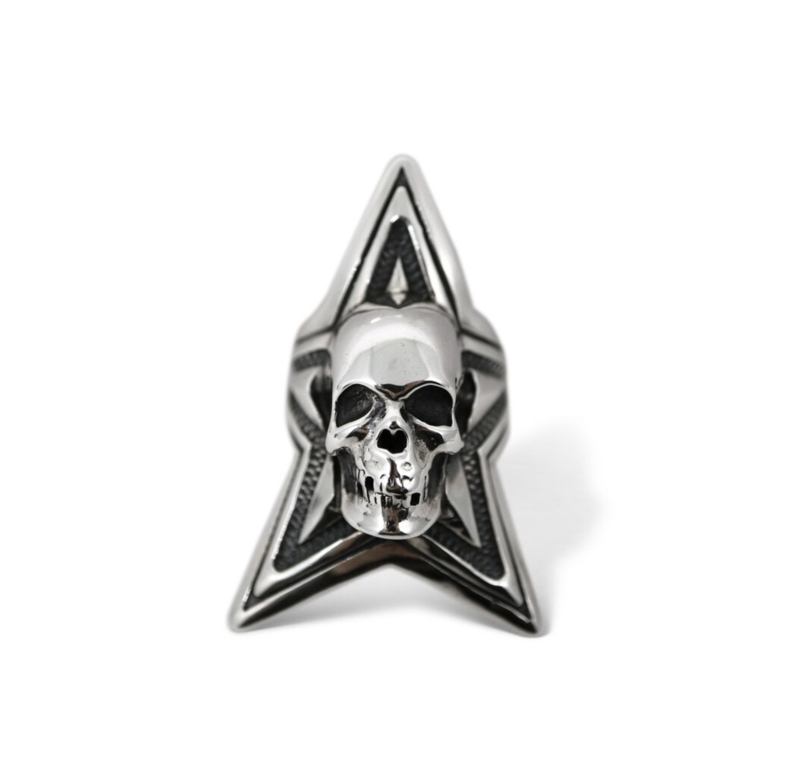 Cody Sanderson large skull star ring