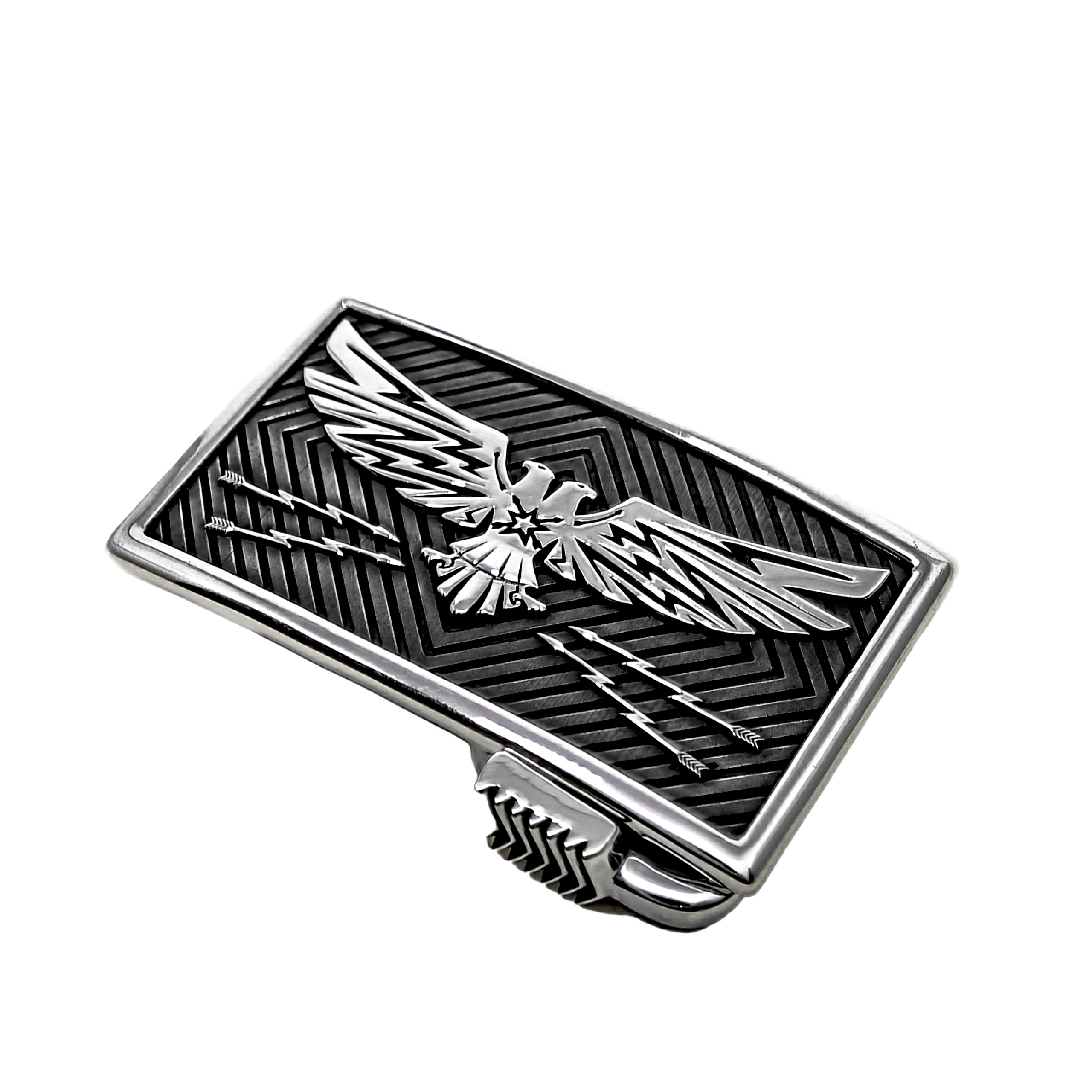 DOUBLE HEADS THUNDERBIRD BELT BUCKLE