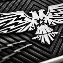 DOUBLE HEADS THUNDERBIRD BELT BUCKLE