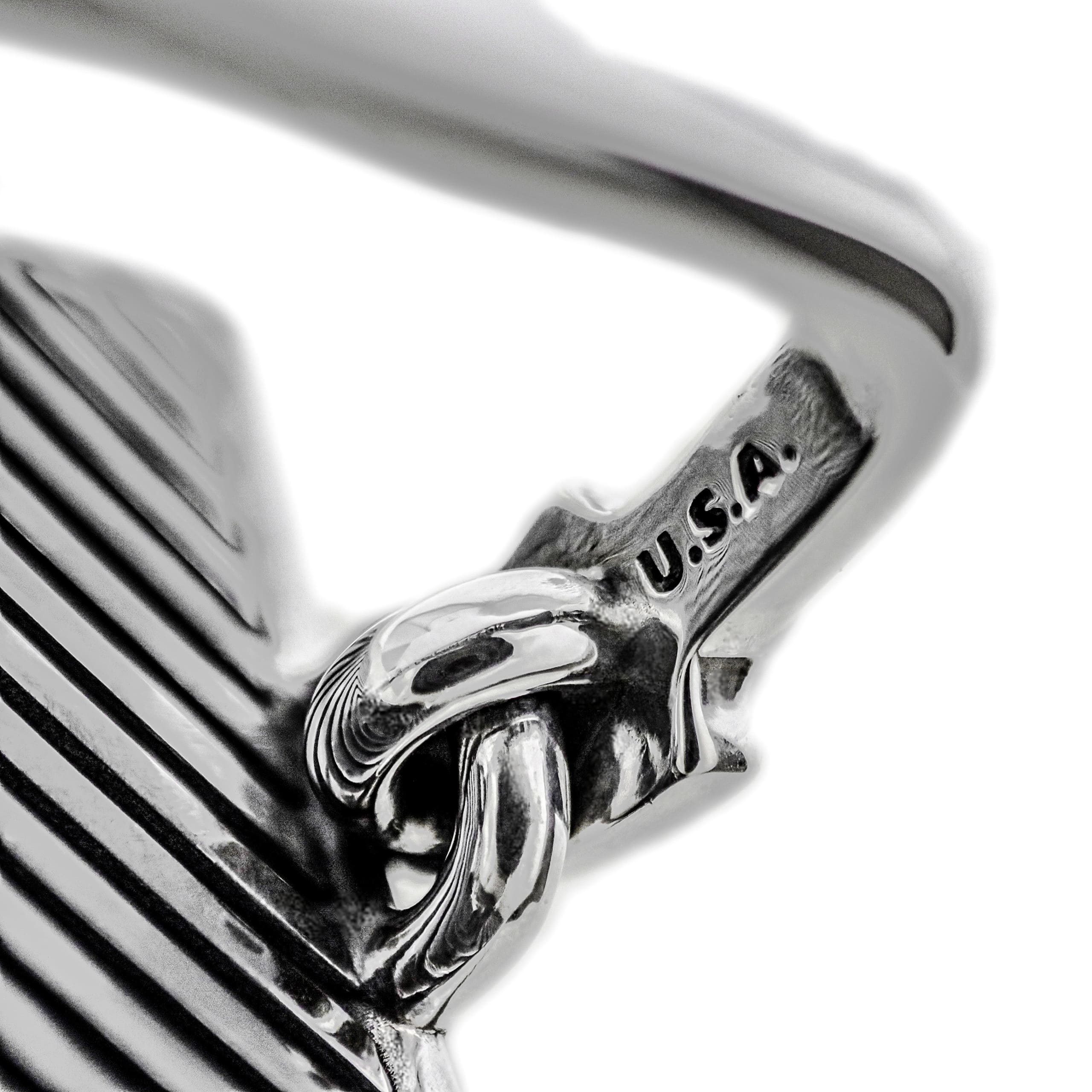 DOUBLE HEADS THUNDERBIRD BELT BUCKLE