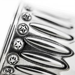 FEATHER HEAD STAR RING