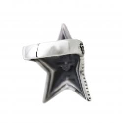 SMALL DEPP STAR RING WITH NATURAL STONES - SAPPHIRE