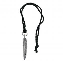 【SOLD OUT】CS NAVAJO TRIPLE STARS ON THE FIRST ARROW FEATHER PENDANT WITH ARROW SPRING