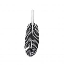 【SOLD OUT】CS NAVAJO TINY STAR ARROW FEATHER LEFT TWISTED PENDANT