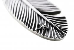 【SOLD OUT】CS NAVAJO TINY STAR ARROW FEATHER RIGHT TWISTED PENDANT