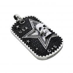【SOLD OUT】SKULL STAR FIGHT 4 PEACE DOG TAG