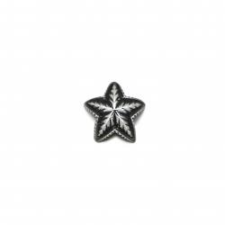 EXTRA TINY DOUBLE FACE DEPP STAR STUD PENDANT