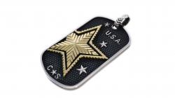 CS BEAT THE VIRUS DOG TAG 925/18K