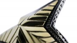 DEPP STAR RING 925/18K