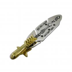 CS NAVAJO SHERIFF STAR ARROW FEATHER PENDANT 925/18K WITH DIAMONDS – STARRY TAIPEI