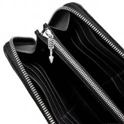 CS ARROW RISING STAR ZIPPER LEATHER BI-FOLD LONG WALLET
