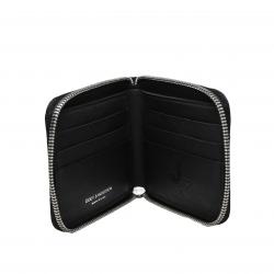 CS ARROW RISING STAR ZIPPER LEATHER BI-FOLD WALLET