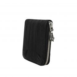 CS ARROW RISING STAR ZIPPER CROCODILE LEATHER  BI-FOLD WALLET