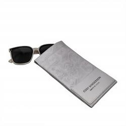 【GIFT WITH PURCHASE】CS LEATHER PRINTED LOGO GLASSES BAG - WHITE