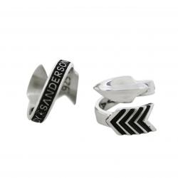 CS SYMBOL RIGHT TWISTED ARROW RING /SINGLE