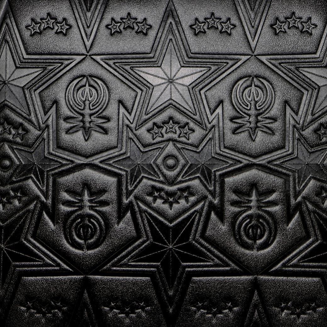 【GIFT WITH PURCHASE ONLINE】LEATHER PRINTED LOGO TRAY - BLACK