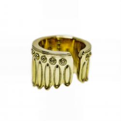 FEATHER HEAD STAR RING 18K GOLD - VIP EXCLUSIVE