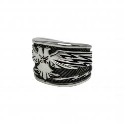 DOUBLE HEADS THUNDERBIRD RING