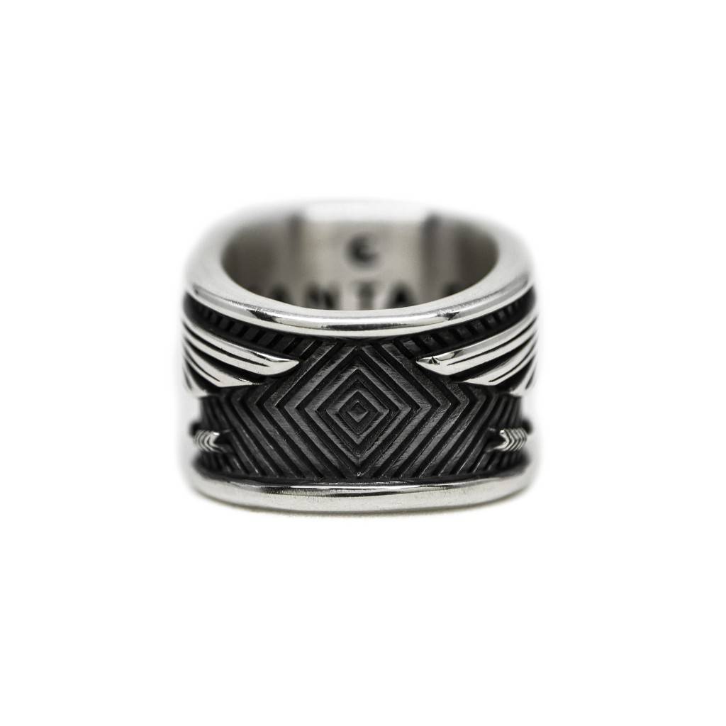 DOUBLE HEADS THUNDERBIRD RING
