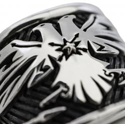 DOUBLE HEADS THUNDERBIRD RING