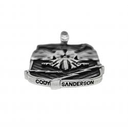 DOUBLE HEADS THUNDERBIRD DOG TAG