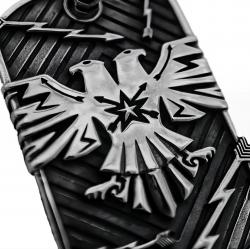 DOUBLE HEADS THUNDERBIRD DOG TAG