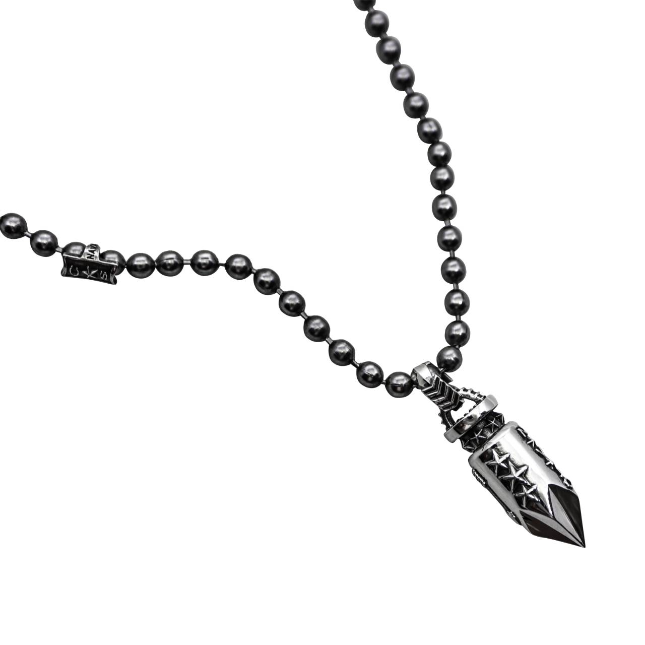 BIG AROMATIC BULLET ARROW TAIL BAIL PENDANT