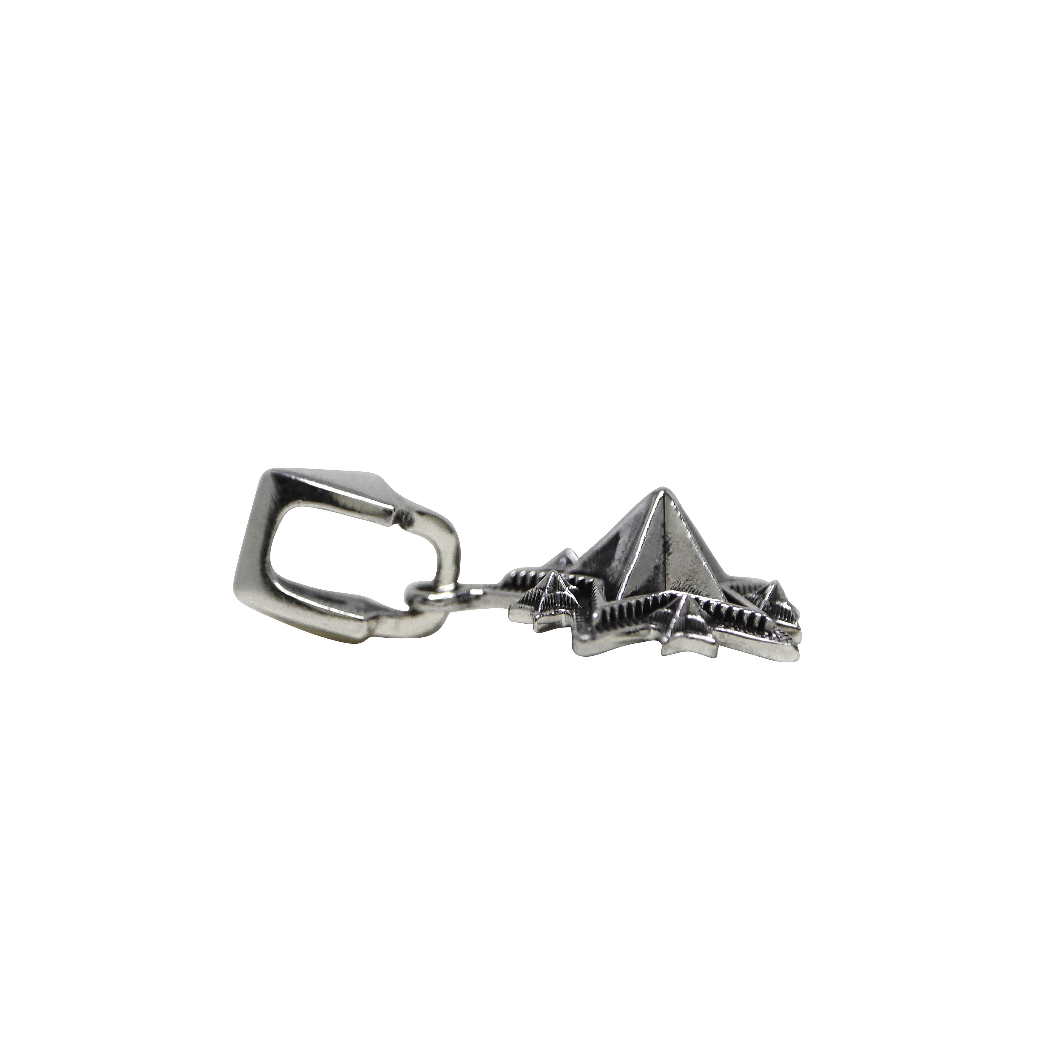 TINY SPIKE STARRY W / ARROW HEAD BAIL PENDANT
