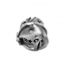 CS NAVAJO SHERIFF STAR ARROW FEATHER BEAD - STARRY