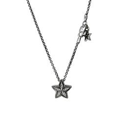 SMALL DOUBLE FACE DEPP STAR PENDANT