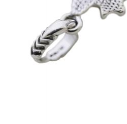 LARGE SHERIFF STARRY W / ARROW TAIL BAIL PENDANT